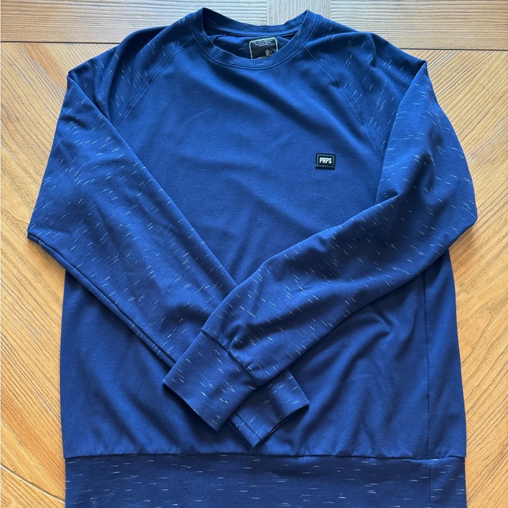 PRPS CREWNECK STRETCH SWEATER